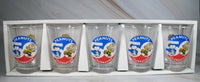 Peanuts 50th Anniversary 5 - Piece Drinking Glass Set - snoopn4pnuts.com