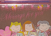 Universal Studios Japan Peanuts Gang Reflective Table Mirror With Glitter Accents - snoopn4pnuts.com
