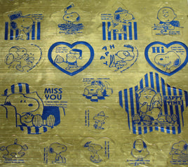 Peanuts Shiny Metallic Stickers - snoopn4pnuts.com