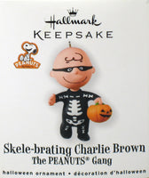 2010 Charlie Brown Skele-brating Christmas Ornament