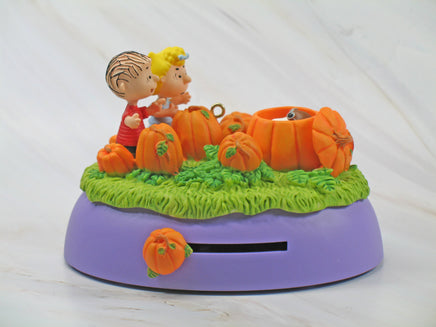2011 Peanuts Great Pumpkin Motion and Voice Christmas Ornament - snoopn4pnuts.com