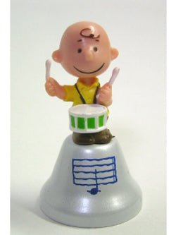 Charlie Brown Mini Metal Hand Bell (2004 Pepsi Promotion) - snoopn4pnuts.com