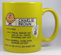 Charlie Brown Trivia Mug - ON SALE!