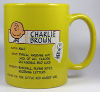 Charlie Brown Trivia Mug