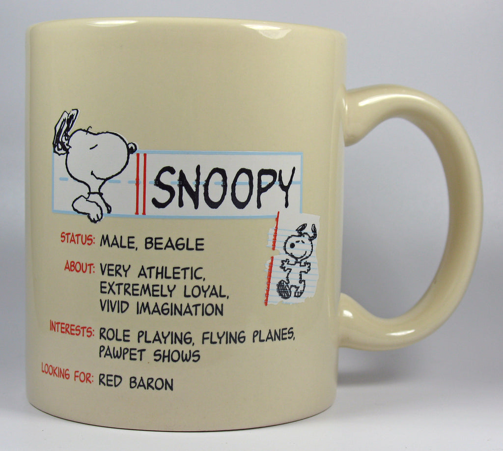 Snoopy Trivia Mug
