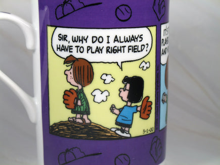 Danbury Mint Porcelain Calendar Mug - June: Baseball Season - snoopn4pnuts.com