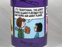 Danbury Mint Porcelain Calendar Mug - June: Baseball Season - snoopn4pnuts.com