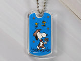 Peanuts Happiness Acrylic Key Chain - Happiness Is Snoopy