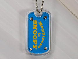 Peanuts Happiness Acrylic Key Chain - Happiness Is Snoopy - snoopn4pnuts.com