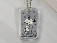 Peanuts Happiness Acrylic Key Chain - Happiness Is Wearing A Flower Crown - snoopn4pnuts.com