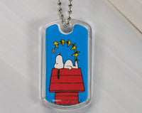Peanuts Happiness Acrylic Key Chain - Getting Together With Friends - snoopn4pnuts.com