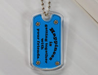 Peanuts Happiness Acrylic Key Chain - Getting Together With Friends
