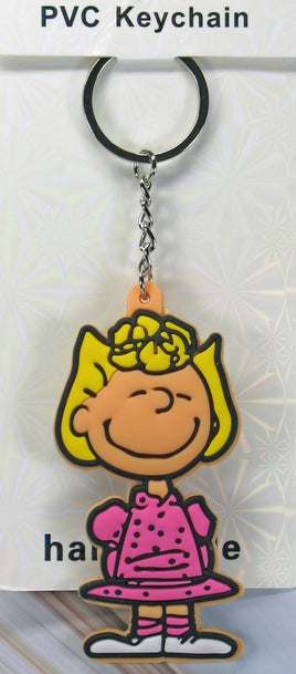Peanuts Thick PVC Key Chain - Sally - snoopn4pnuts.com