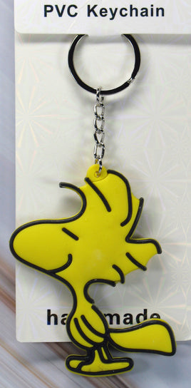 Peanuts Thick PVC Key Chain - Woodstock - snoopn4pnuts.com