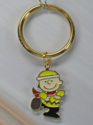 Dancing Snoopy Metal and Enamel Key Chain - snoopn4pnuts.com