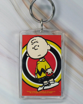 Charlie Brown acrylic key chain - snoopn4pnuts.com