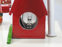 Peanuts Vintage Wooden 3 - Way Combination Lamp and Night Light - SUPER RARE! (Works Well But Missing Parts) - snoopn4pnuts.com