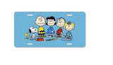 Peanuts Gang Metal License Plate