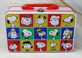 Peanuts Gang Tin Lunch Box (New But Near Mint) - snoopn4pnuts.com