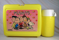 Vintage Peanuts Lunch Box and Thermos Bottle