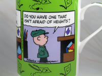 Danbury Mint Porcelain Calendar Mug - March: Kite Season - snoopn4pnuts.com