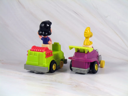 Peanuts McDonald's Toy Car With Motion - Lucy and Woodstock - snoopn4pnuts.com