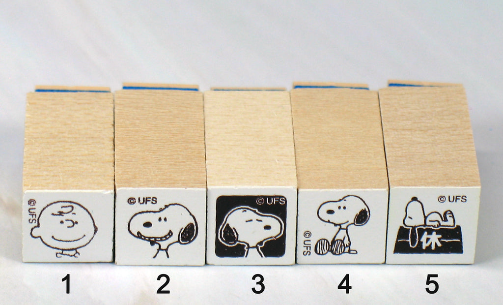 Peanuts Mini Rubber Stamp