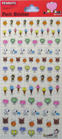 Snoopy Mini Clear - Backed Stickers (Over 90 Stickers!) - snoopn4pnuts.com