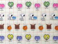 Snoopy Mini Clear - Backed Stickers (Over 90 Stickers!) - snoopn4pnuts.com