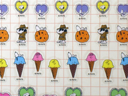Snoopy Mini Clear - Backed Stickers (Over 90 Stickers!) - snoopn4pnuts.com