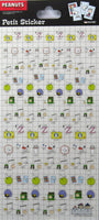 Snoopy Mini Clear - Backed Stickers (Over 90 Stickers!) - snoopn4pnuts.com