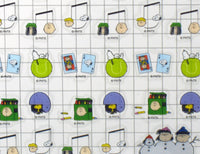 Snoopy Mini Clear - Backed Stickers (Over 90 Stickers!) - snoopn4pnuts.com