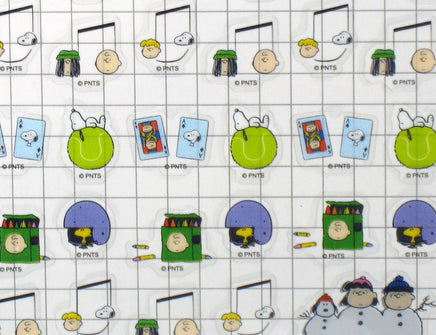 Snoopy Mini Clear - Backed Stickers (Over 90 Stickers!) - snoopn4pnuts.com