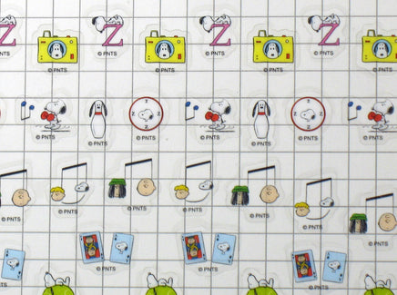 Snoopy Mini Clear - Backed Stickers (Over 90 Stickers!) - snoopn4pnuts.com