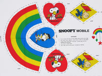Peanuts Gang Rainbow Crib Mobile Panels / Pattern - snoopn4pnuts.com