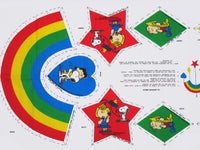 Peanuts Gang Rainbow Crib Mobile Panels / Pattern - snoopn4pnuts.com