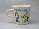 Peanuts Suppertime Vintage Mug (New But Flawed)