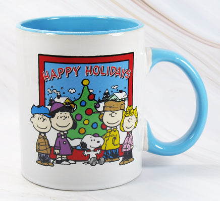 Peanuts Large Holiday Christmas Mug - snoopn4pnuts.com
