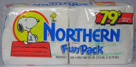 Northern Party Dinner Napkins - Linus (Pure Contentment!) - snoopn4pnuts.com