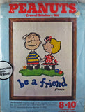 Peanuts Crewel Stitchery Kit -  Linus and Sally