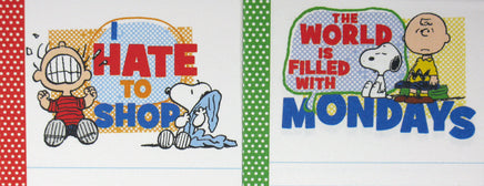 Peanuts Gang Philosophical Magnetic Note Pad - snoopn4pnuts.com