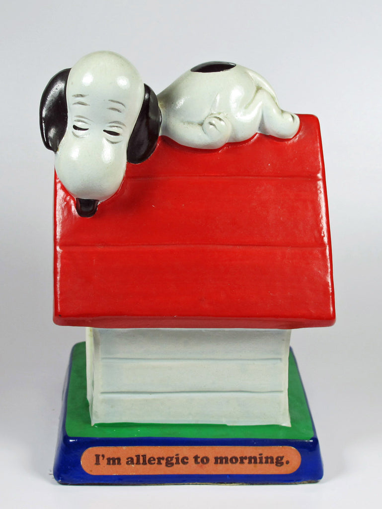 Peanuts Philosophy Figurine - Snoopy's Allergy