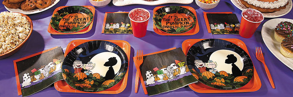 Peanuts Halloween Dinner Plates