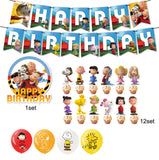 Peanuts Birthday Banner Party Ware