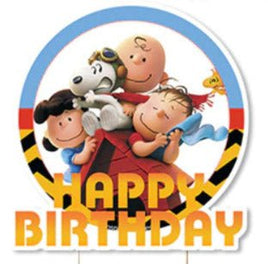 Peanuts Party Ware - Cake Topper (One - Time Use) - Matching Party Ware Sold Separately - snoopn4pnuts.com