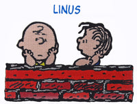 Willabee & Ward Embroidered Patch - Charlie Brown and Linus RARE! - snoopn4pnuts.com
