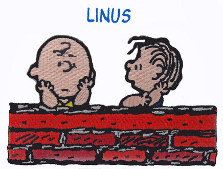 Willabee & Ward Embroidered Patch - Charlie Brown and Linus RARE! - snoopn4pnuts.com