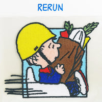 Willabee & Ward Embroidered Patch - Rerun With Groceries RARE! - snoopn4pnuts.com