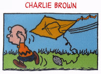 Willabee & Ward Embroidered Patch - Charlie Brown Flying Kite RARE! - snoopn4pnuts.com