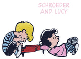 Willabee & Ward Embroidered Patch - Schroeder and Lucy  RARE!